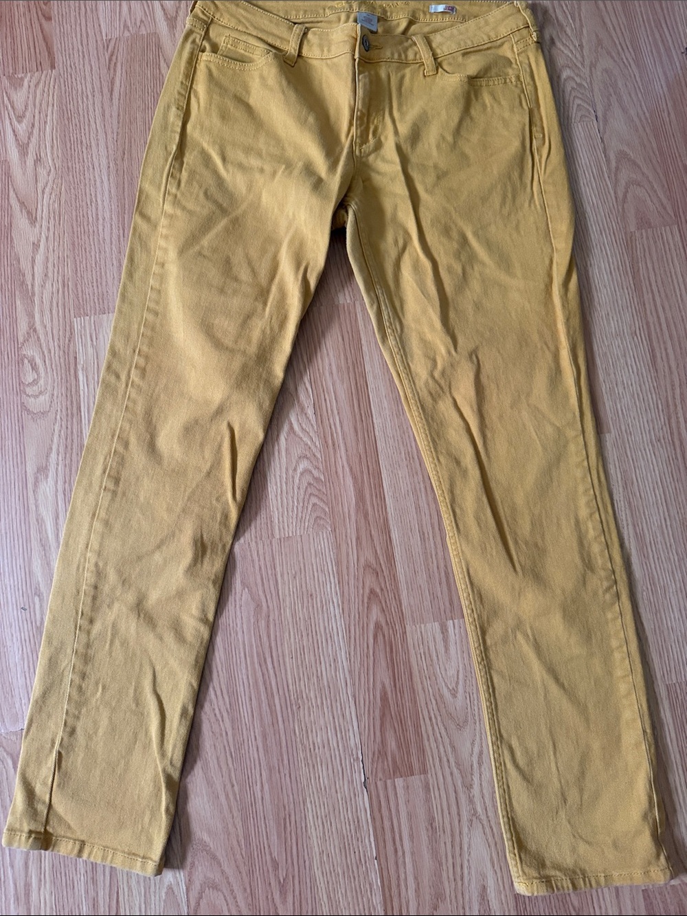 Women’s Yellow Slim Fit Jeans